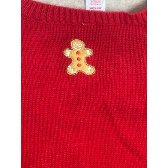 Christmas Dog Sweater Vest Plus 2X Just Paws Be Merry Cute Ugly Holiday Time - Picture 7 of 7
